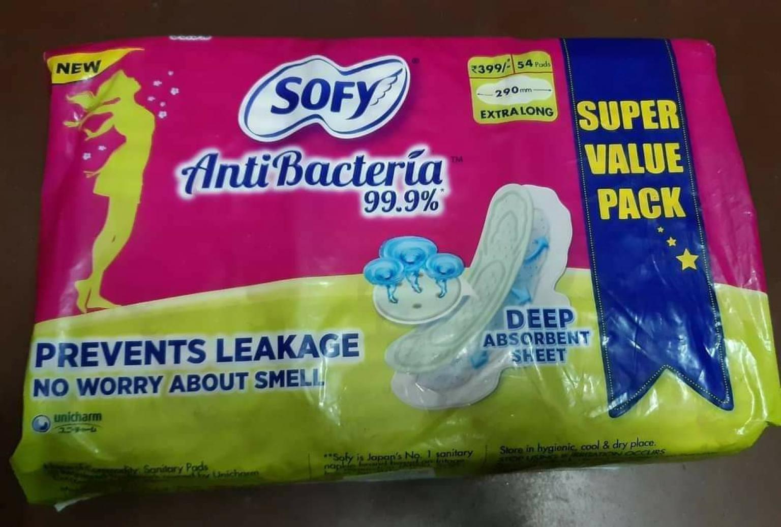 Sofy Cool Sanitary Napkin Extra Long - 54 Pads (290mm)